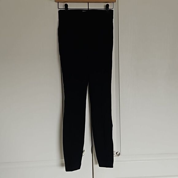 H&M Casual Elastic Waistband Pants Black XS - Picture 3 of 16